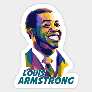 Louis Armstrong Sticker